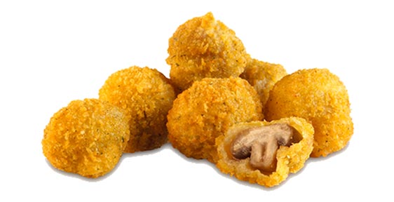 Battered Dipped Mushrooms