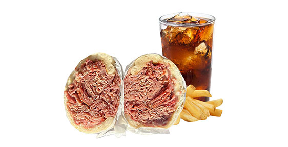 Corned Beef Pita