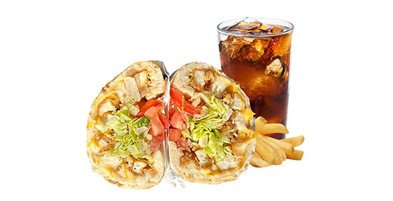 Crispy Chicken Pita