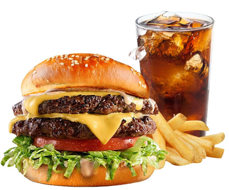 DBL Cheeseburger Combo