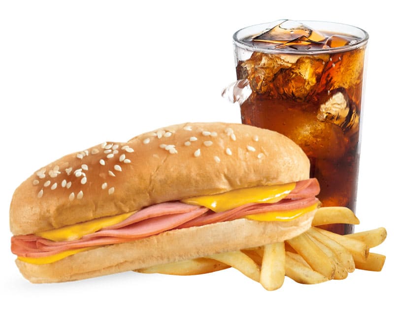 Ham and Cheese Sub Combo