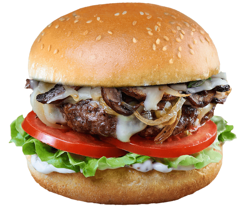Mushroom & Swiss Burger