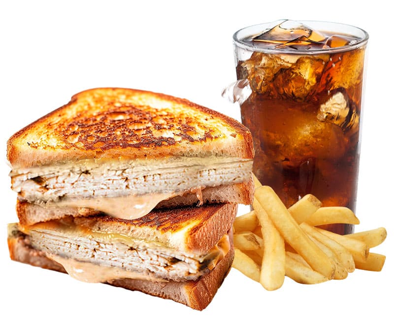 Turkey Melt Combo
