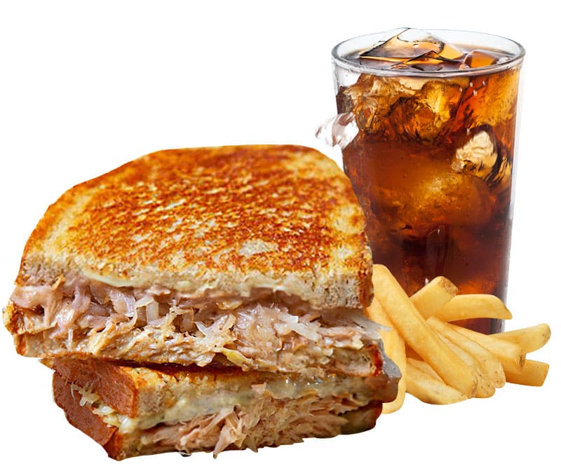 Turkey Reuben Combo